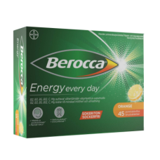 Витаминно-минеральный препарат шипучий BEROCCA ENERGY ORANGE Every Day 45 шт о вкусом апельсина