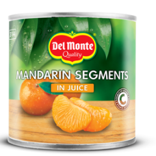 Мандарины дольками в соке Del Monte 298г