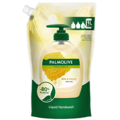 Жидкое мыло Palmolive Nourishing 1000 мл с медом сменный пакетик