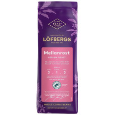 Кофе в зернах Lofbergs Medium Roast 400г