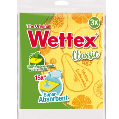 Классические губчатые салфетки Wettex Classic 3шт 