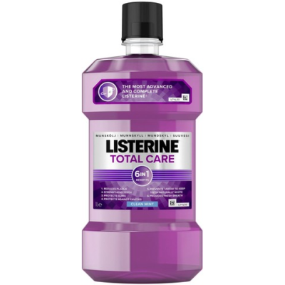 Ополаскиватель для полости рта Listerine Total Care от зубного камня 1000 мл