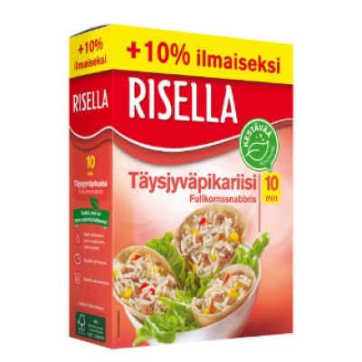 Рис быстрого приготовления Risella Taysjyvapikariisi 10 min 880г