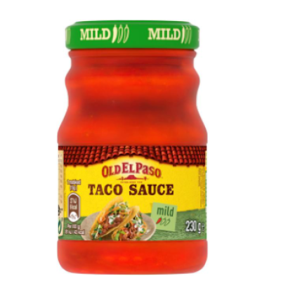 Мягкий соус тако Old El Paso Mild Taco Sauce 230г