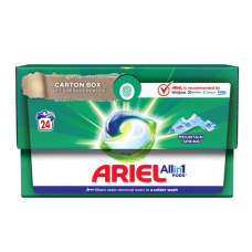 Капсулы для стирки Ariel Ain1 POD Mountain Spring 24шт