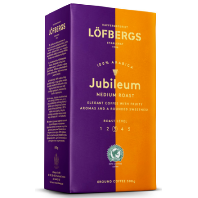 Кофе молотый Lofbergs Jubileum 500г