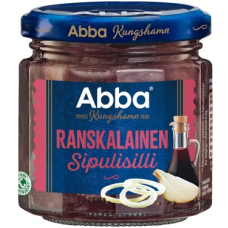 Сельдь Abba Ranskalainen Sipulisilli 240 / 120 г с луком в стекле