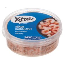 Креветки в рассоле Xtra katkaravut 330г