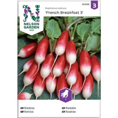 Семена французского редиса Nelson Garden French Breakfast 3