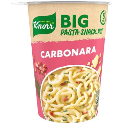 Готовая паста Knorr Snack Pot Big Carbonara 92г