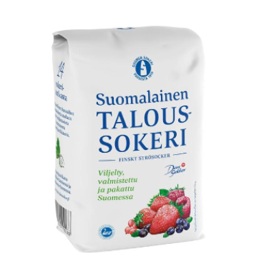 Сахарный песок Dansukker Suomalainen Taloussokeri 1кг 