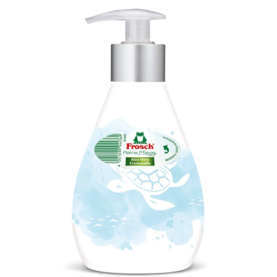 Декоративное мыло Frosch Creme Pure Care Watercolor 300мл с алоэ вера