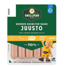 Сосиски с сыром Snellman Kunnon kuoreton juustonakki 280г