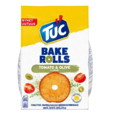 Сухарики TUC Bake Rolls Tomato Olives 150г томаты оливки