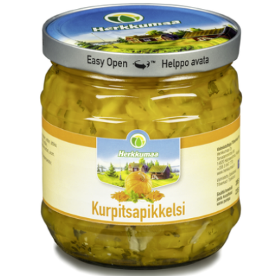 Салат из тыквы  Herkkumaa Kurpitsapikkelsi 385/235 г 