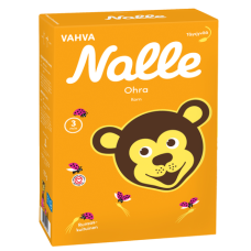 Ячменные цельнозерновые хлопья Nalle Ohra Taysjyvahiutale 700г  