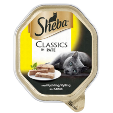 Паштет для кошек Sheba Classic цыпленок 85г