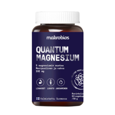 Витаминный прпарат для костей и мышц Makrobios Quantum magnesium 60шт 50г