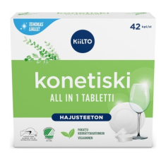 Таблетки для ПММ Kiilto Hajusteeton All in 1 konetiski 42шт