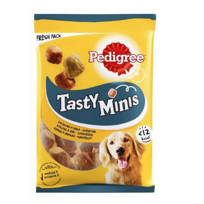 Жевательные кубики Pedigree Tasty Minis 130г