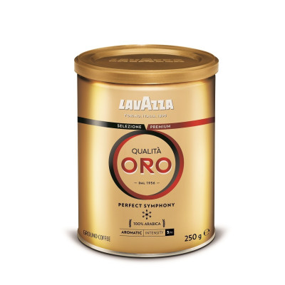 Кофе молотый Lavazza Qualita Oro 250г в банке