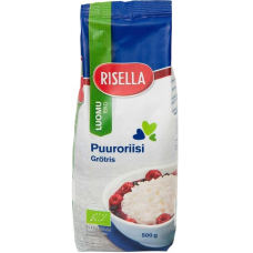 Органический рис для каши Risella Puuroriisi Luomu 500г