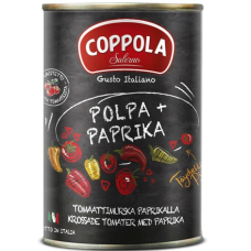 Томатное пюре с перцем Coppola Polpa+Paprika Tomaattimurska Paprikalla 400г