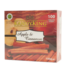 Чай в пакетиках с яблоком и корицей Kandy King 1,5г х 100 шт