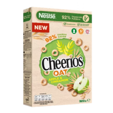 Цельнозерновые колечки Nestle Cheerios taysjyvakauramuro omena & kaneli 320г яблоко корица