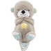 Плюшевая игрушка с имитацией дыхания Soothe's Snuggle Otter от Fisher-Price