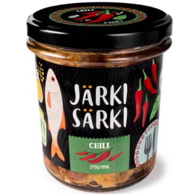 Плотва в рапсовом масле и перцем чили Jarki Sark 275/195г