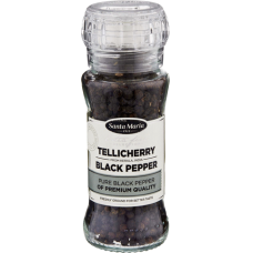 Специя мельница с черным перцем Santa Maria Tellicherry Black Pepper 70г