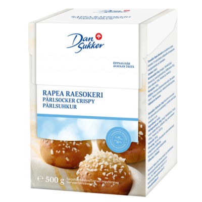 Сахар дробленый Dansukker Rapea Raesokeri 500г