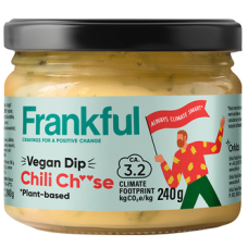 Веганский острый соус со вкусом сыра Frankful Vegan Ch**Se Dip Vegaaninen Juustonmakuinen Dippikastike 240г