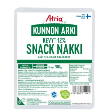 Куриные сосиски Atria Kuunon Arki Kevut 12% Snack Nakki 280г