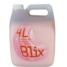 Кондиционер для белья Blix Softener 4л в канистре розовый