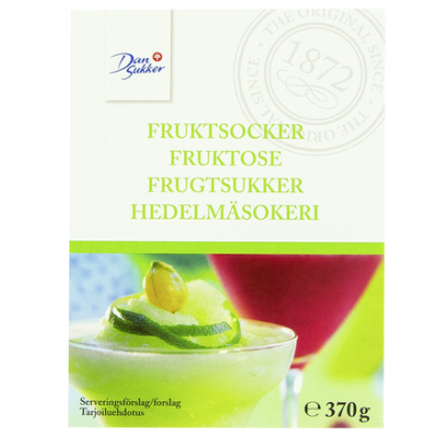 Фруктовый сахар Dansukker Hedelmasokeri 370г