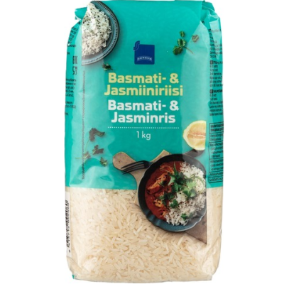 Рис басмати и тайский  Rainbow Basmati & Thai Riisi 1кг