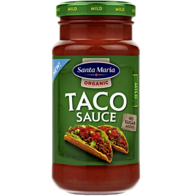 Органический соус тако мягкий Santa Maria Taco Sauce Organic Mild 230г